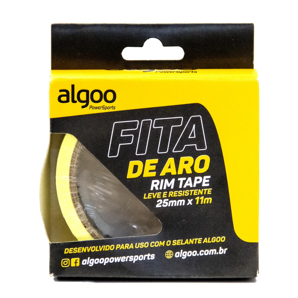 Fita Aro Roda Selante Tubeless Rolo 21x11mm Algoo Bicicleta Bike Aro 26 27 29 Mtb