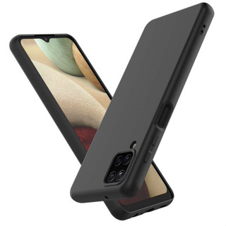 Capa Fosca Silicone Matte Para Samsung Galaxy A12 / M12