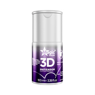 Matizador Magic Color - Branco 100ml - Efeito Platinum 3D
