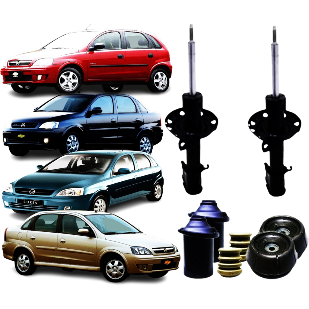 Amortecedor Corsa Joy/ Maxx/ Premium Dianteiro + Kit 2002/2012