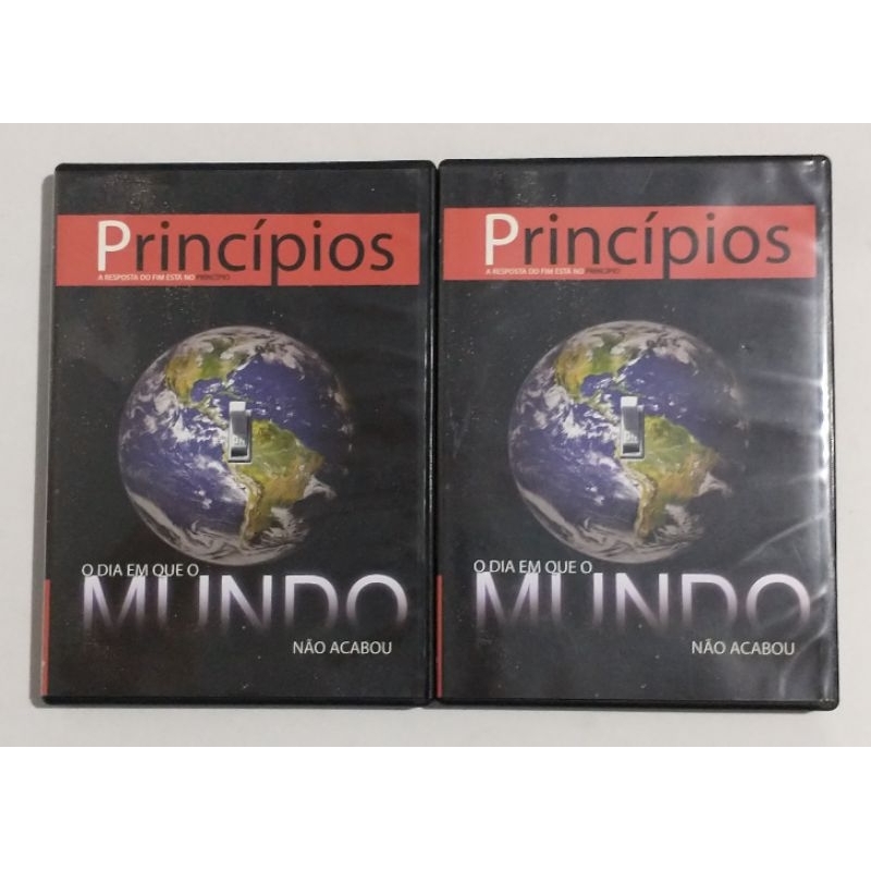 Princípios: O dia em que o mundo não acabou - 4 DVD's