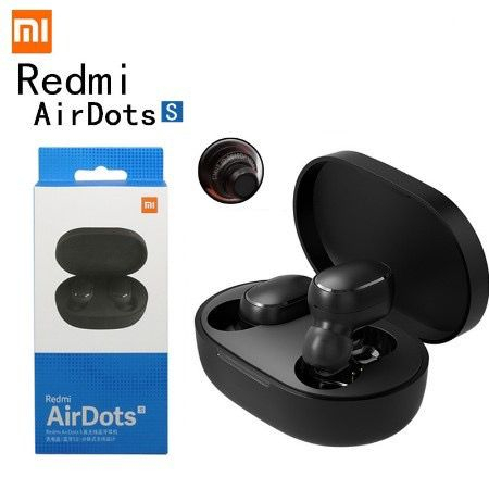 Fone De Ouvido Bluetooth Sem Fio Redmir Airdots  Xiaomi Tws Wereless Bluetooth com Microfone Redmir Airdots em Oferta na Shopee