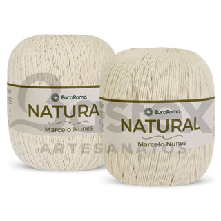 Barbante Natural EuroRoma Marcelo Nunes 700g LANÇAMENTO em Oferta na Shopee