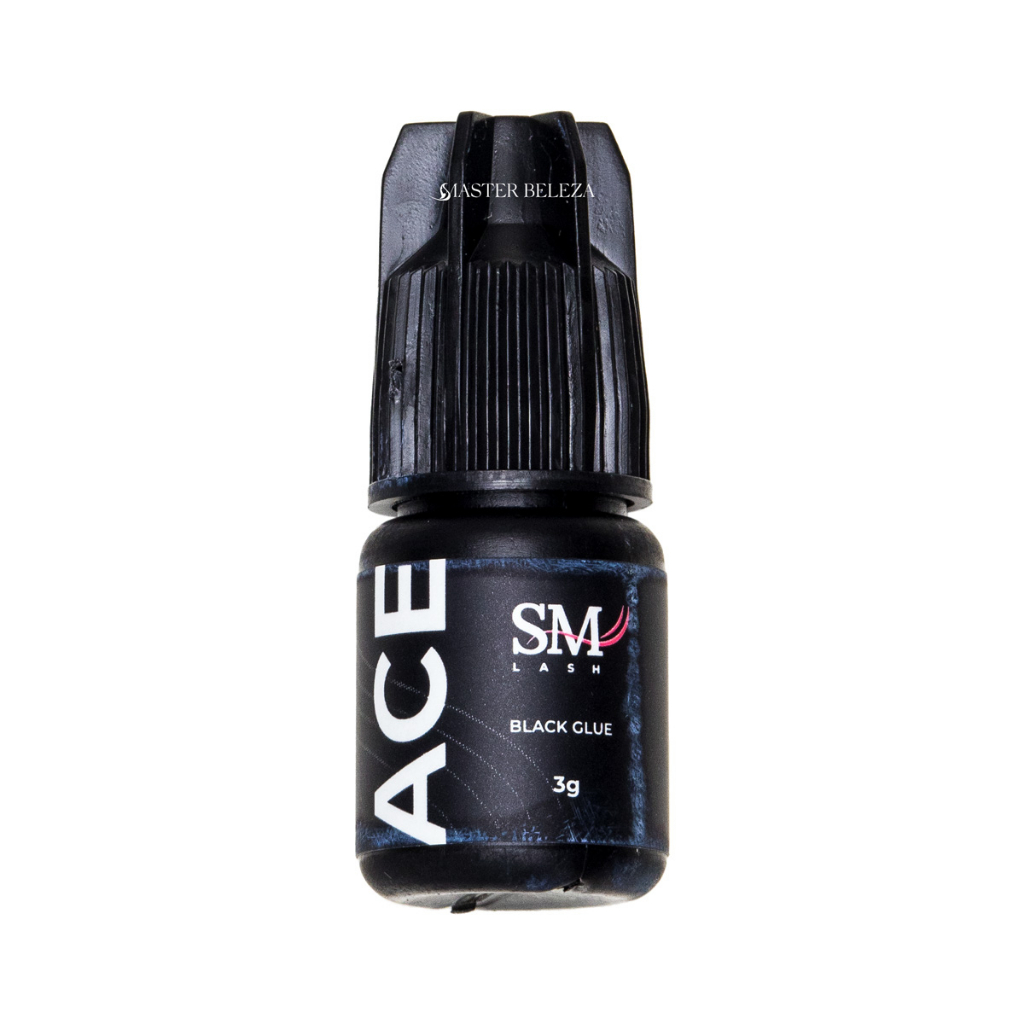Cola Ace Cílios Sm Lash Black Glue 3g Para Alongamento De Cílios em Oferta na Shopee
