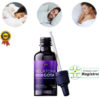 Remédio para dormir Melhor Suplemento Sono profundo Natural em Gotas 30ml Hipervita Original