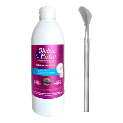 Hidracalo Locao Emoliente Plastica e Spa dos Pes 300ml + Espatula Bisturi 222 em Oferta na Shopee
