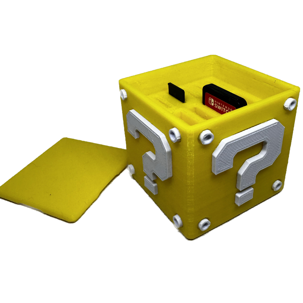 Cubo Mario para sd card e game nintendo switch