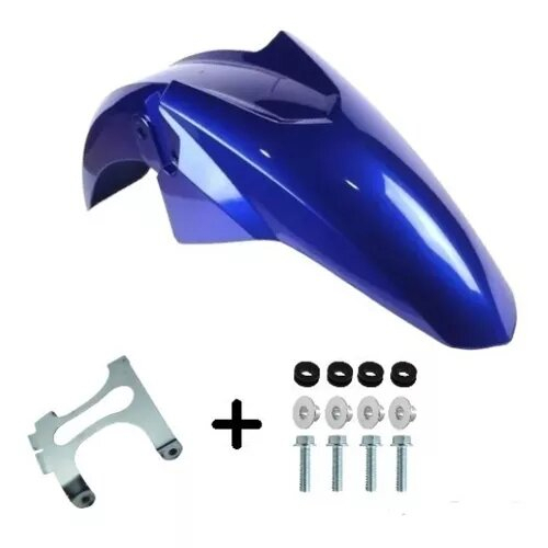 Paralama Cg 150/160 Titan Fan Start 2014 A 2023 Azul +kit
