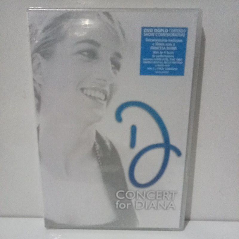 Dvd Duplo Concert For Diana Vários Artistas Lacrado de Fabrica original