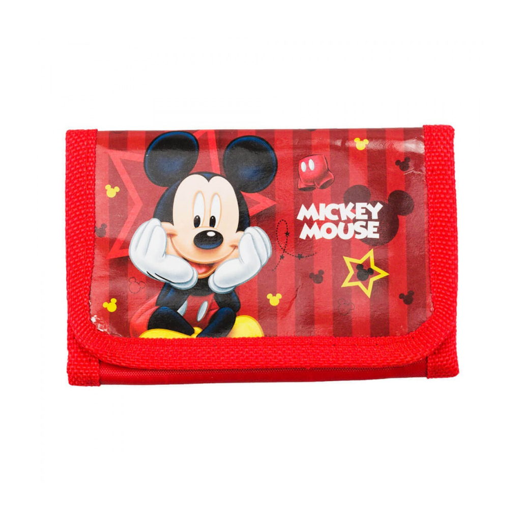 Carteira Infantil  Mickey Mouse Vermelha  Disney
