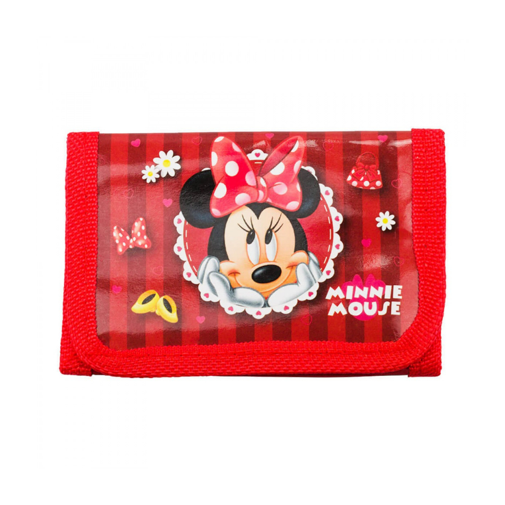 Carteira Infantil Minnie Mouse Vermelha Disney