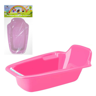 Banheira de Plástico para Boneca 30 x 19 x 9,5 cm em Oferta na Shopee
