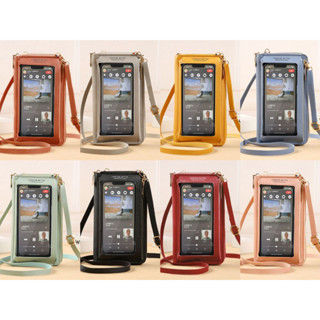 Bolsa Transversal de Ombro para Celular com visor e Uso Diário