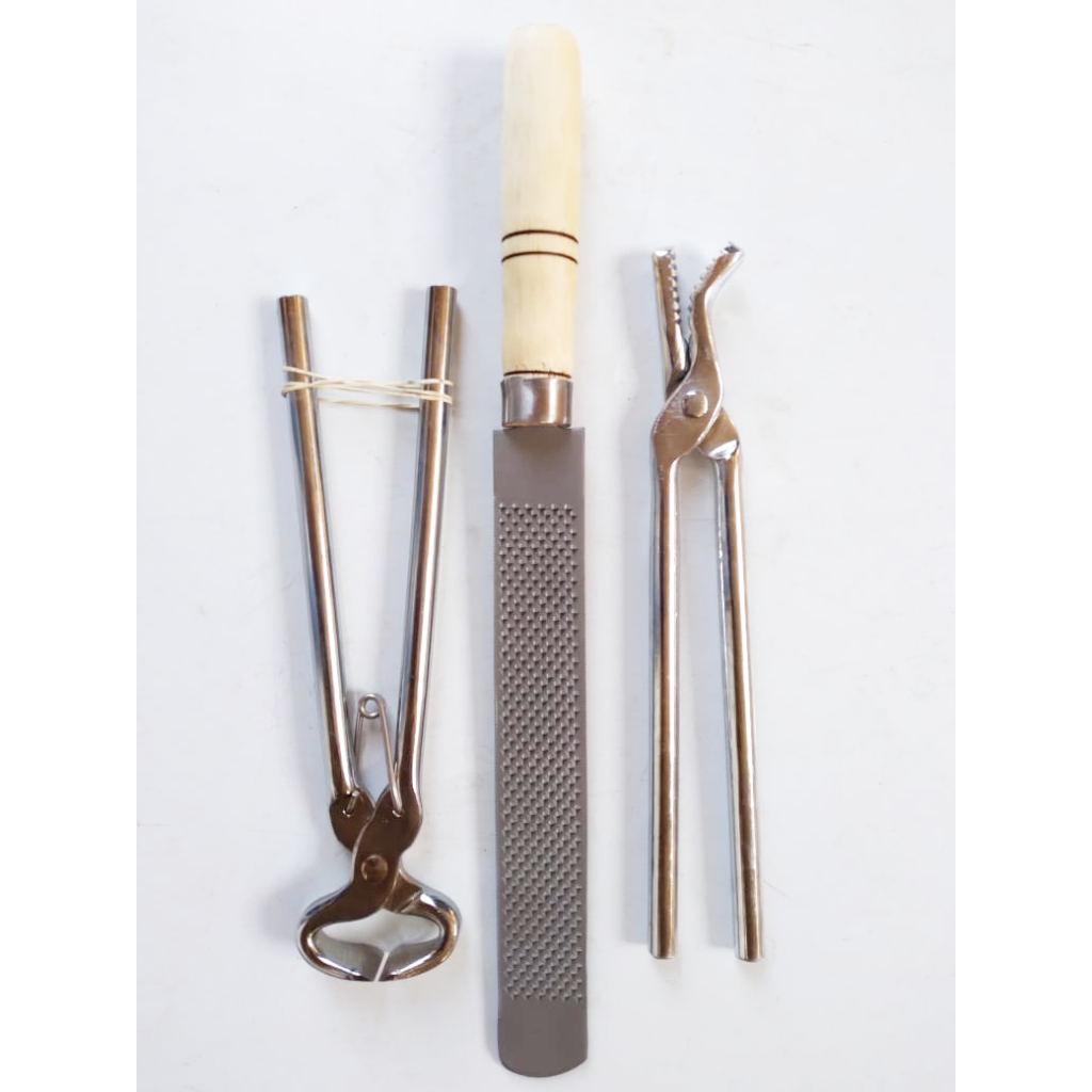 Kit Ferrador Casquear Turquês Grosa Alicate Ferramentas Profissionais Casqueamento Cavalo Equinos Muares — R$ 283,00 em Shopee