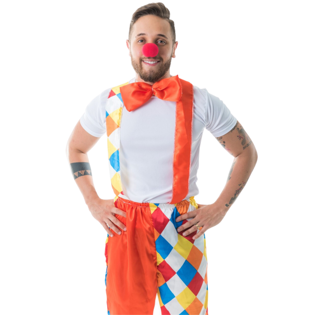 Fantasia Palhaço Adulto em Oferta na Shopee