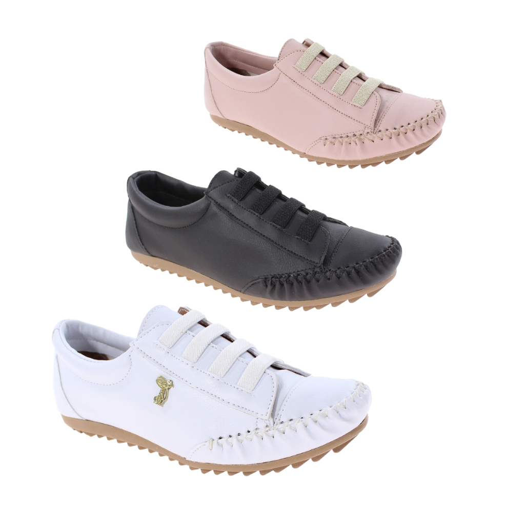 Kit 3 Tenis Mocatenis Feminino Combo Blogueria Casual em Oferta na Shopee
