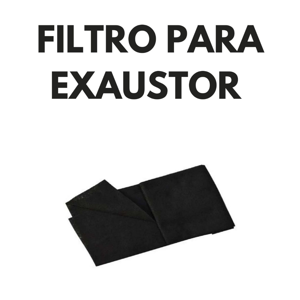 Filtro Exaustor Depurador De Ar 4 A 6 Bocas Preto - 01 Und - secalux