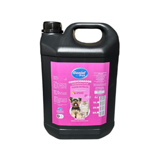 Condicionador Genial Pet 5 Litros para Cachorro Cães e Gatos Banho e Tosa em Oferta na Shopee