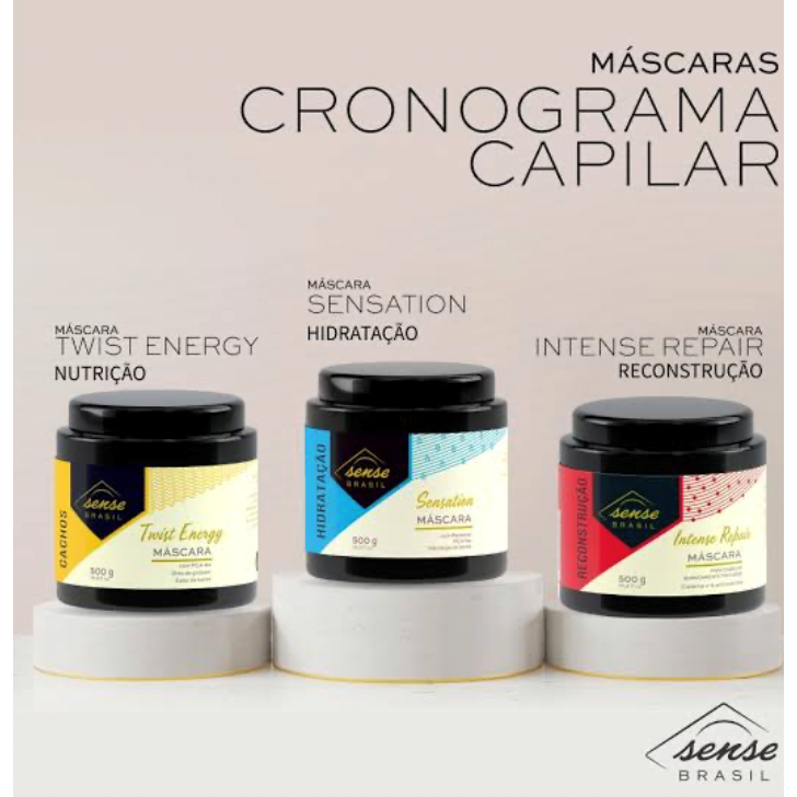 Kit Cronograma Capilar (500gr) Kit Cronograma Capilar (500gr) ( Com 3 Mascaras 500 g Cada )