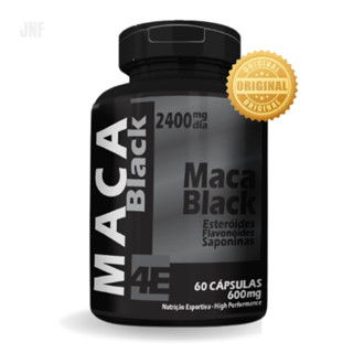 Maca Peruana Black Negra Pura 60 Capsulas 600mg 4Elementos