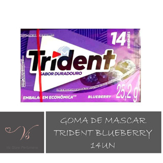 Goma de Mascar Blueberry Trident 14un de 25.2g