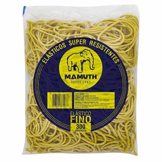 Elástico Borrachinha Látex Borracha Dinheiro 250g 300 Unid em Oferta na Shopee