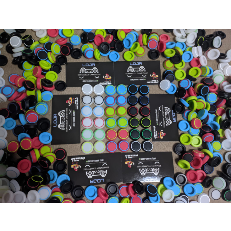 Grips para Analógico Borrachinhas protetoras de Alavanca de Analógico para PS1 / PS2 / PS3 / PS4 / PS5 / Xbox / Xbone One / Xbox One S / Xbox Series S / Xbox Series X