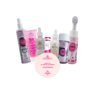 Kit Skin Care Rosa Mosqueta 8 Itens PhálleBeauty
