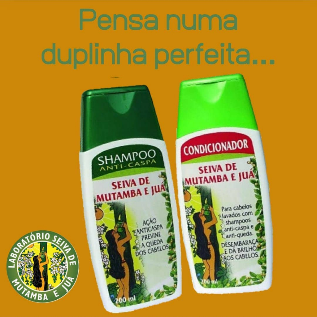 Kit Seiva de Mutamba e Juá Com 6 Produtos