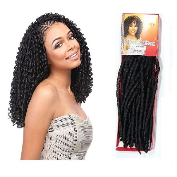 Cabelo Nina Soft Dread Cherey Fibra Sintética 70g Crochet Braid