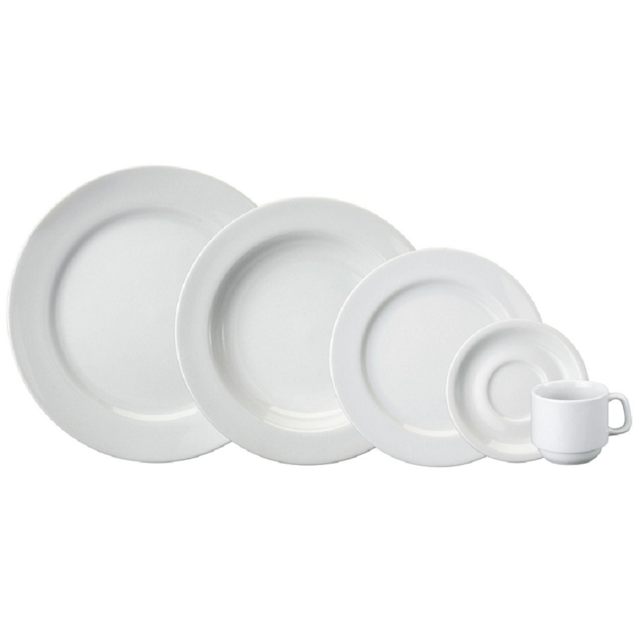 Aparelho de Jantar 30 Peças Branco: Onde Comprar | BuscaProdutos