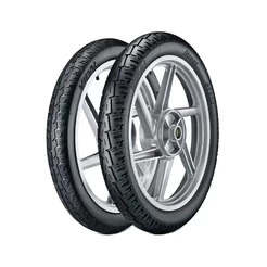 Par Pneu Vipal ST300 CG Titan Fan Cargo Start YBR Factor Today 80/100-18 e 100/90-18 Uso Com Câmara