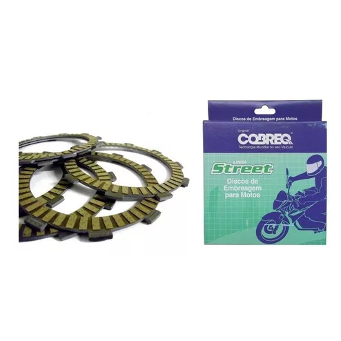 Disco De Embreagem Ys250 Fazer 250 Xtz250 Lander COBREQ 0012DE — imagem 2 de 2