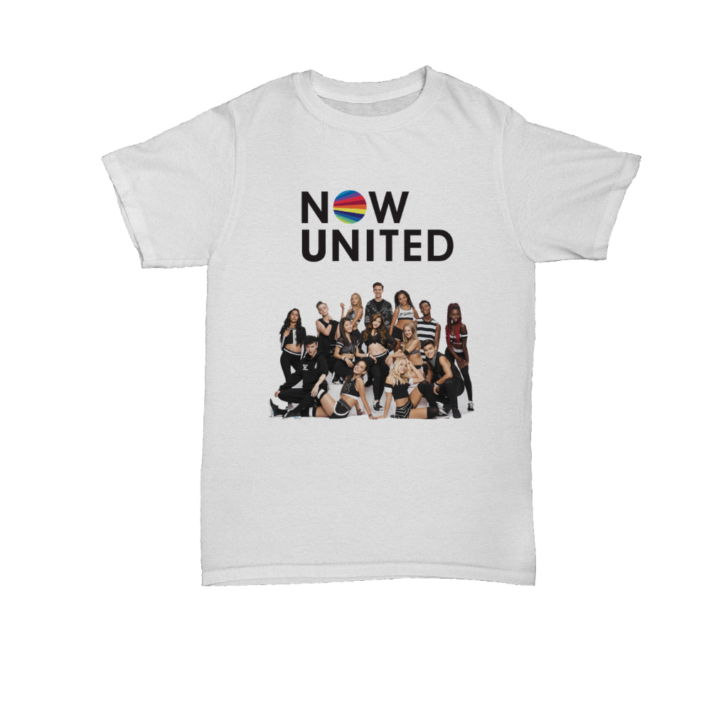 Camiseta Banda Now United Grupo Musical Camisa Feminina T-Shirt