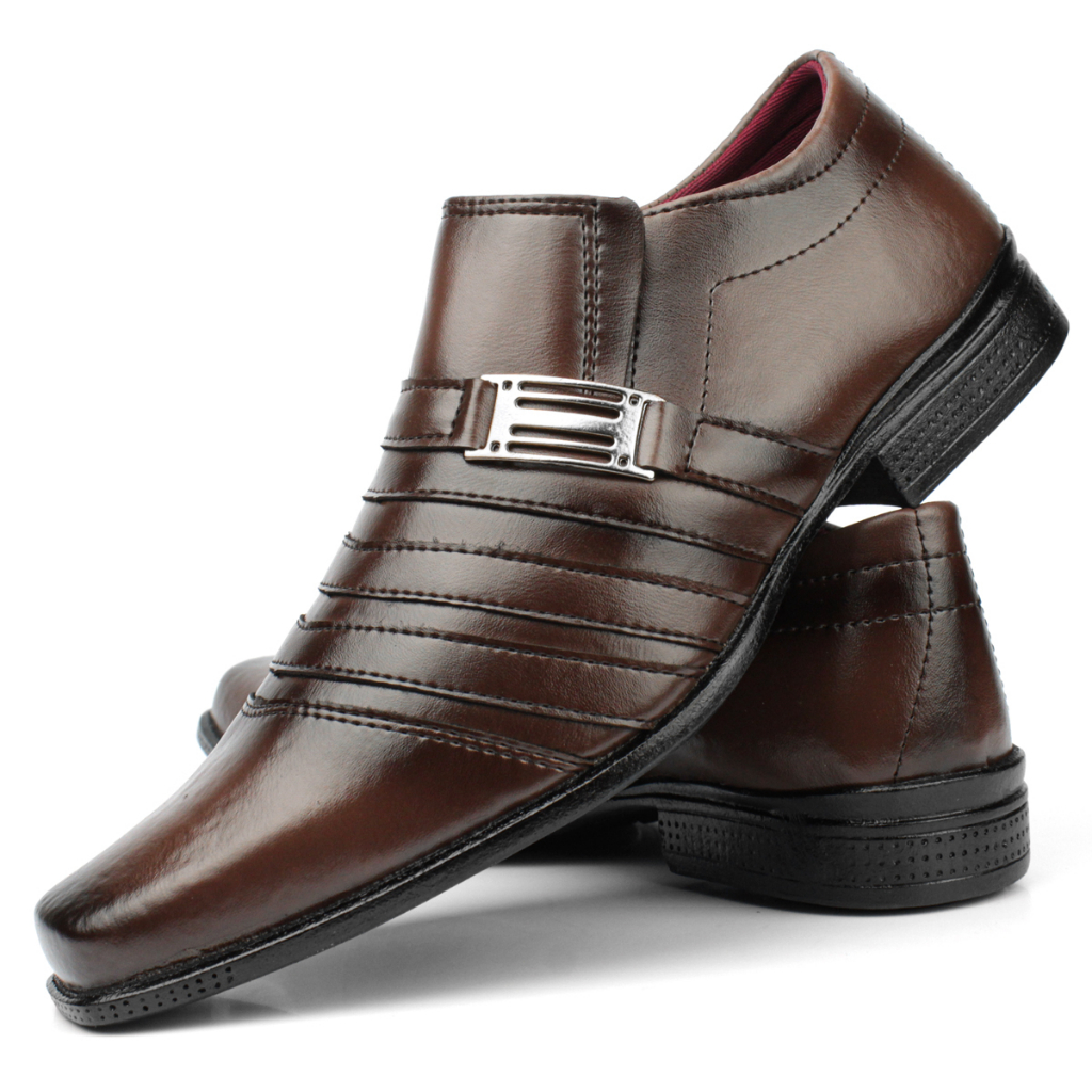 Detalhes do Sapato social masculino Pizzolev