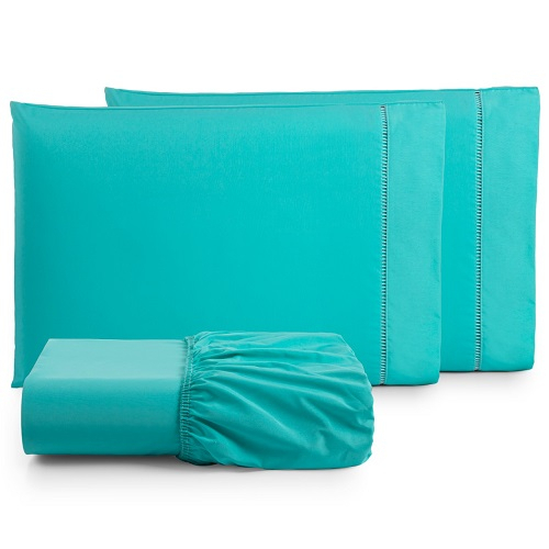 kit jogo de Lençol foro de cama Casal padrão box  3 Peças Cama Box Ponto Palito 200 Fios lindo macia e fresquinho