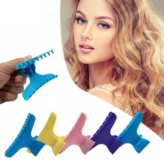 kit 12 Grampo Prendedor Piranha Para Cabelos Salão Cabeleireiro