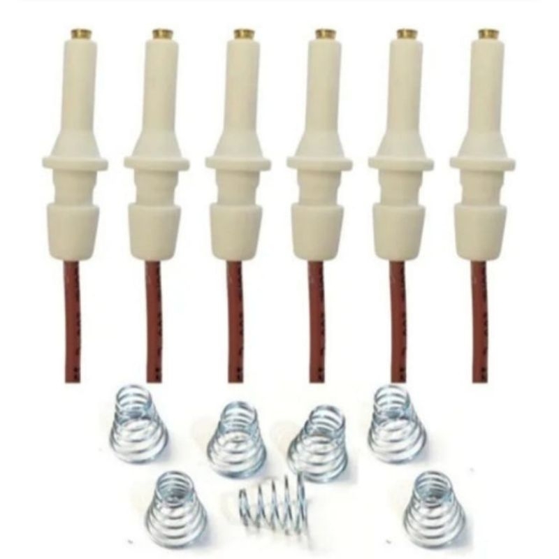 kit 6 velas+ molas do fogão esmaltec Agata polo fino