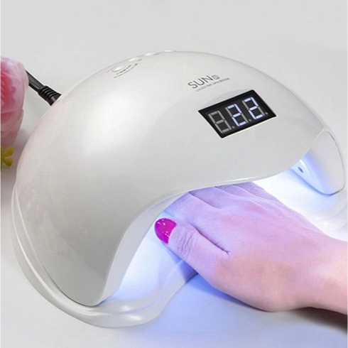 Sun 5 Led Uv 48w Gel Acrigel Fibra - Bivolt 24 pçs de led Cabine em Oferta na Shopee