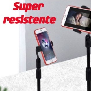SUPORTE DE MESA igual microfone suporte tripe PARA CELULAR COM ALTURA AJUSTAVEL ANGULO ga-33