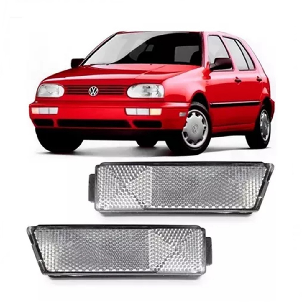 Lanterna Pisca Lateral Parachoque Golf 1993 1994 1995 1996 1997 1998 Cristal em Oferta na Shopee
