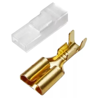 Kit Terminal Encaixe Fêmea + Capa Isolante Luva 100 Peças Cada em Oferta na Shopee