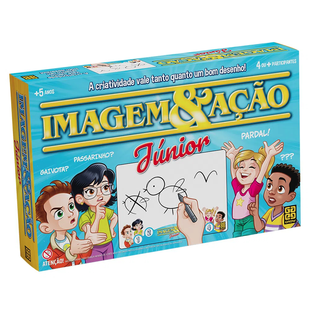 Jogo Interativo Imagem & Ação Jr - Grow 1710 em Oferta na Shopee