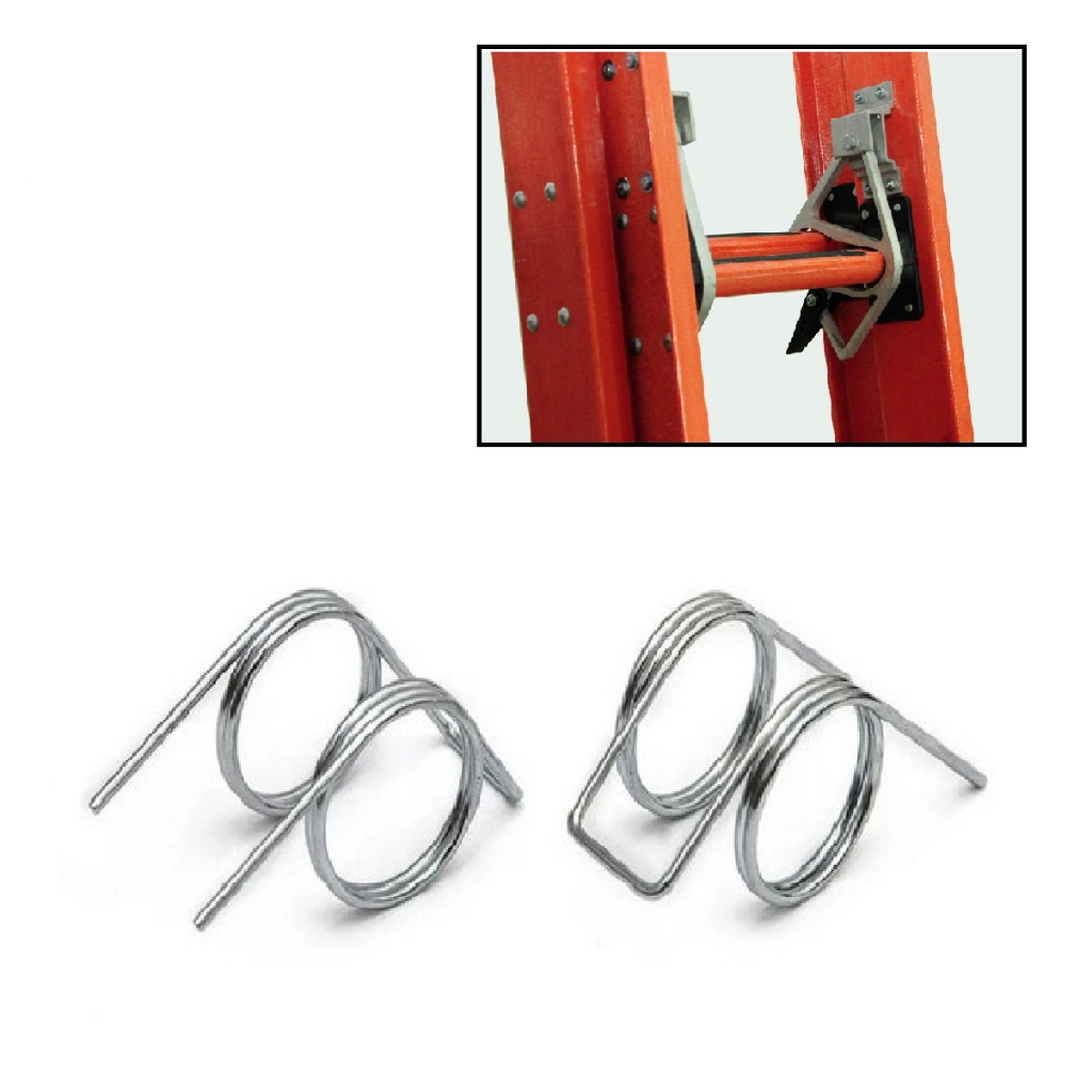 Mola Para Catraca/trava Modelo D P/escada Extensível (o Par)