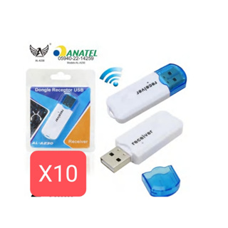 kit 10 Receptor de Áudio Bluetooth USB AL-A230 em Oferta na Shopee
