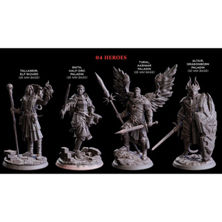 MINIATURAS de Tabuleiro e RPG Dungeons & Dragons  Coleção - Fresh Pack 2 - LOOT STUDIOS em Oferta na Shopee