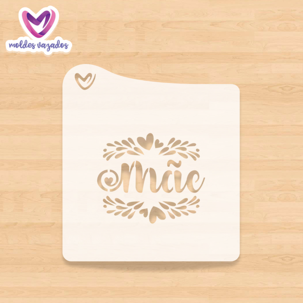 Stencil Dia Das Mães - 04