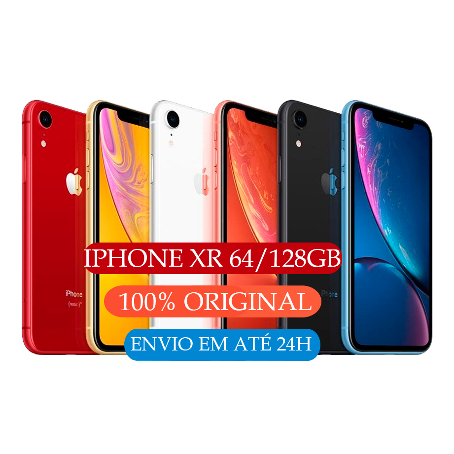 IPhone XR 64Gb e 128Gb Original Com Garantia Envio Imediato