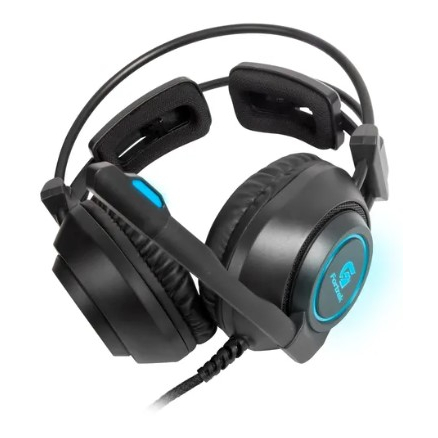 Fone Headset Gamer Fortrek Vickers P2 + USB RGB Preto( produto original)