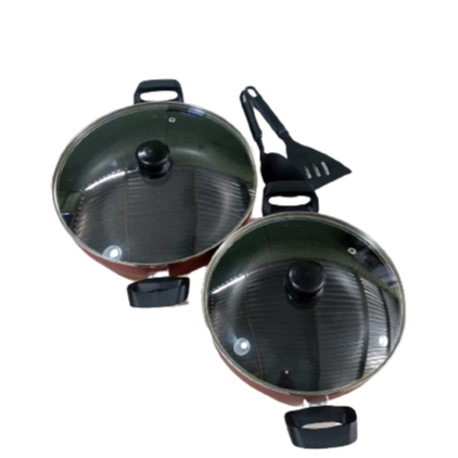kit 2 frigideiras wok 24/28